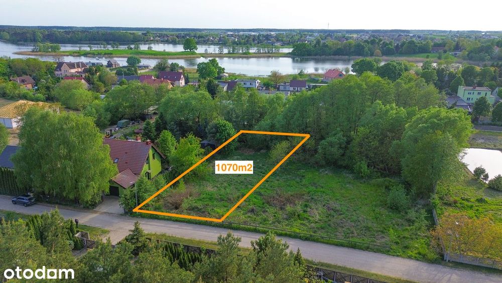Działka 1070 m² ! Malownicza lokalizacja blisko jeziora i natury - Widok 2