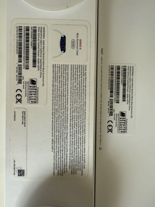 Apple Watch Series 6 | 40 mm | Blue | Cellular | Okazja!