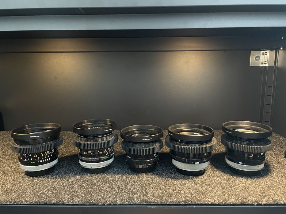 Kit Canon FD e acessórios