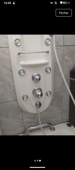 Coluna de duche hidromassagem