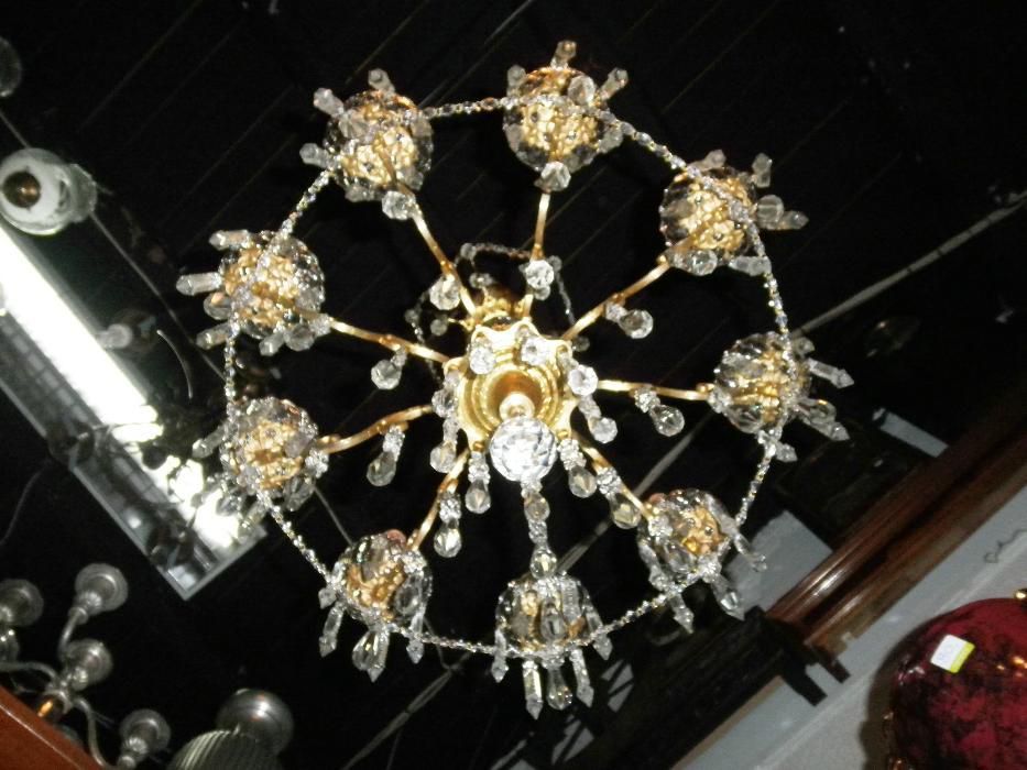Lustre Grande Dimensão 9 Lumes