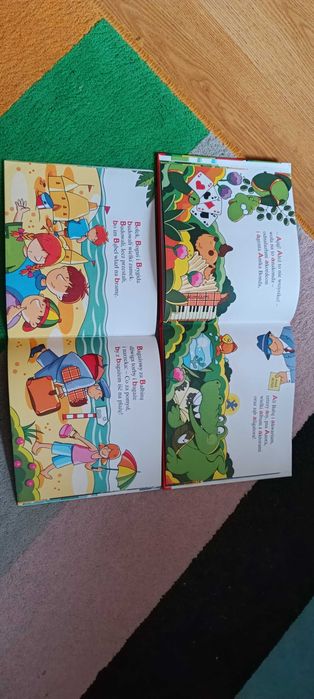 Książki do nauki czytania ABC... uczę się (2 sztuki)