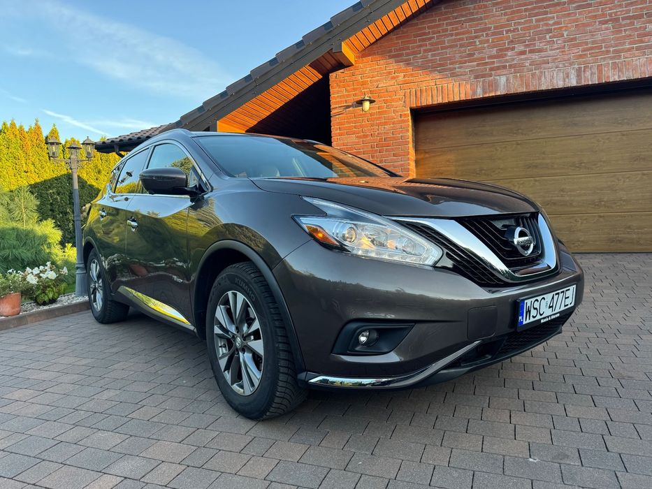 Nissan Murano 2,5 hybryd MHEV + Gaz, garażowane, nowe opony, zabany