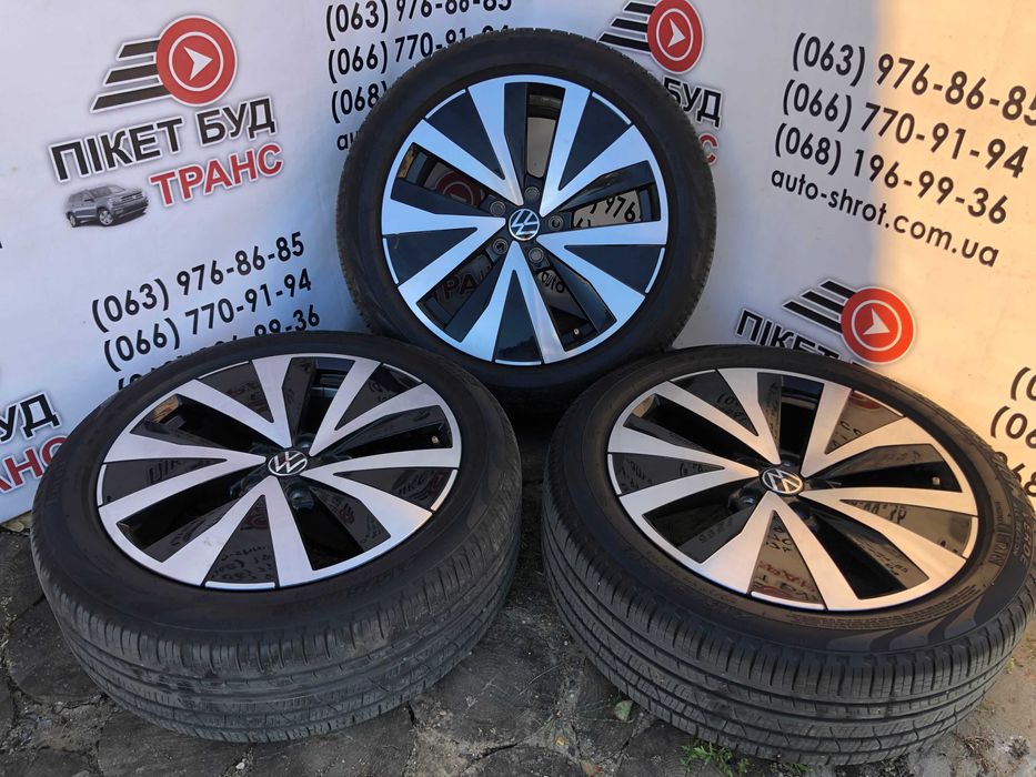 Диски литые (215/50 R18 5x112 ET45) VW Taos T-Roc Seat Leon Tarraco