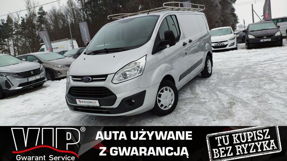 Ford Transit Custom  2.0TDCI 131kM Klima Tempomat Soczewka Czujniki 2x Drzwi Bocz GWARANCJA