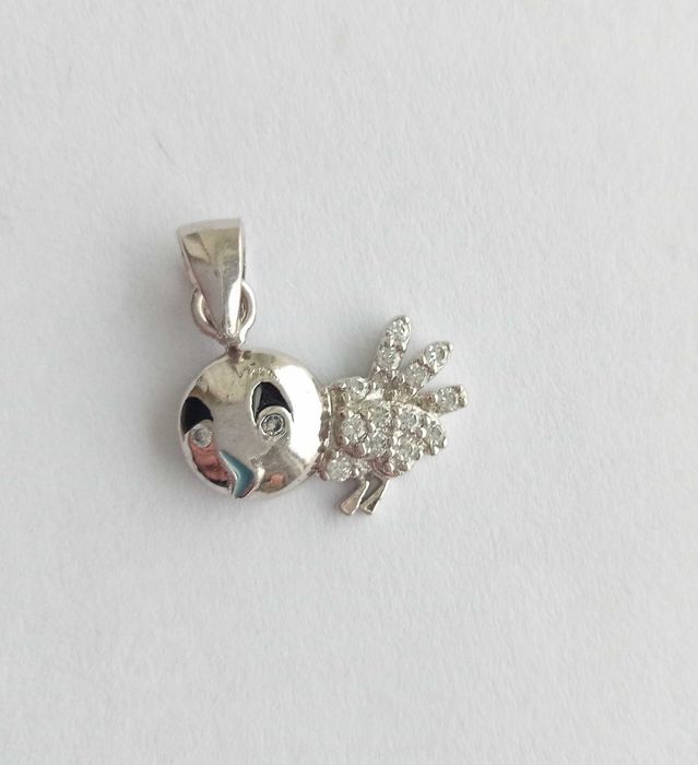 Кулон підвіска "Пташка" Срібло 925 проба. Вага 2 грами