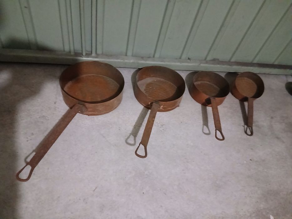 Tacho em cobre antigos