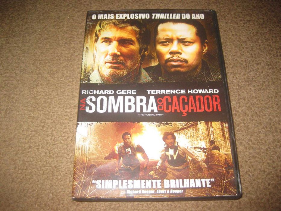 DVD "Na Sombra do Caçador" com Richard Gere