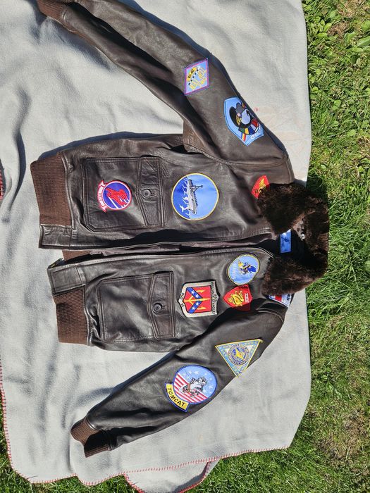 Kurtka skórzana tom Cruise Maverick XL