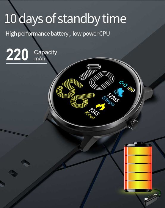 SMARTWATCH męski do Iphone Xiaomi Samsung Huawei