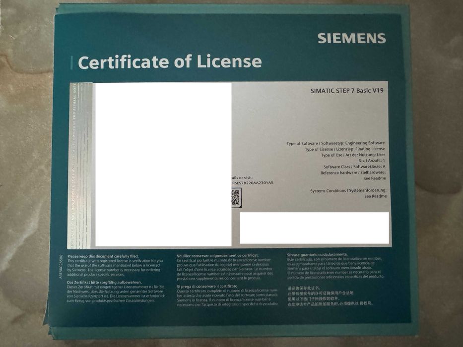 TIA PORTAL Siemens Simatic STEP 7 V19 BASIC