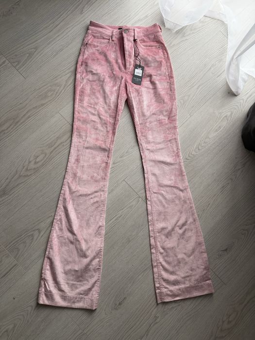 Жіночі штани Guess, брюки, женские штаны, кльош Guess, штани гесс