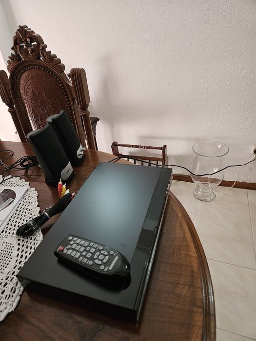 Leitor de DVD marca Samsung