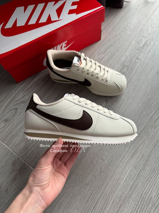 NEW Nike Cortez Shoes Beige (in box)