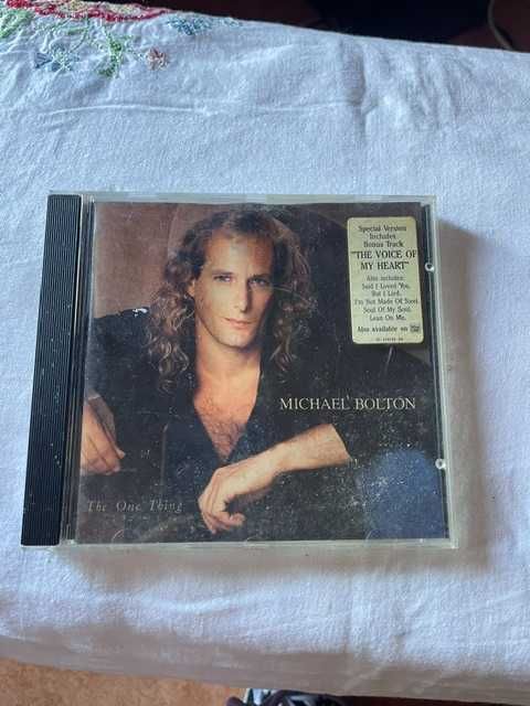 cd musica michael bolton- the one thing