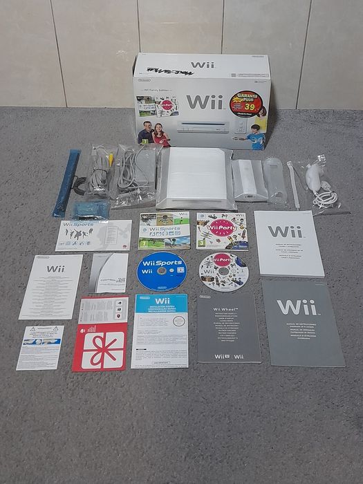 Consola Nintendo Wii Family Edition (EXCELENTE ESTADO NA CAIXA)