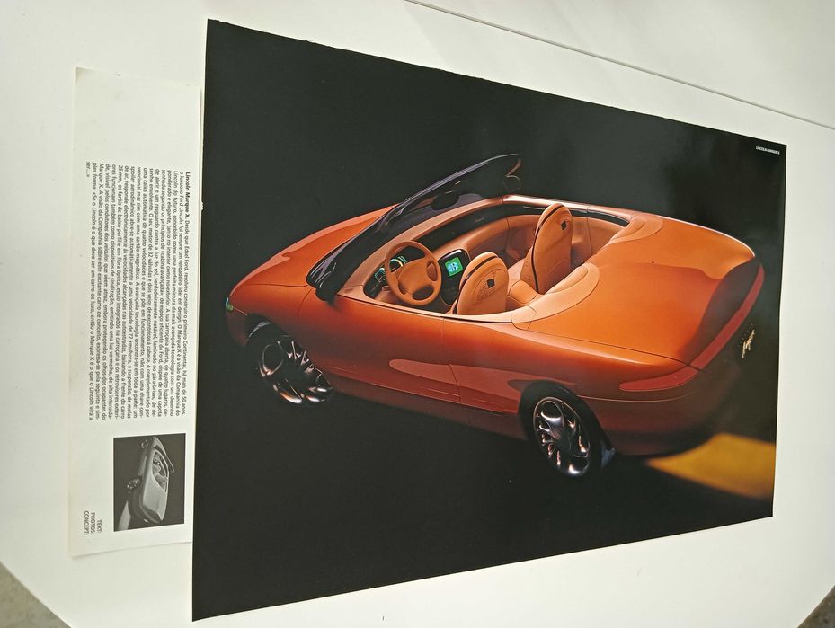 FORD Visions 94 – 12 Posters Originais de Concept Cars Futuristas