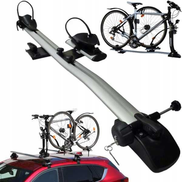 Bagażnik rowerowy na dach Aguri Marathon Basic ALU Praga WWA