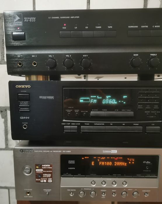 Zestaw stereo amplituner Yamaha Onkyo