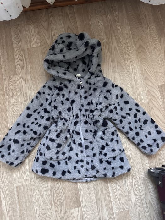 Шубка з штучного хутра, шуба для дівчинки