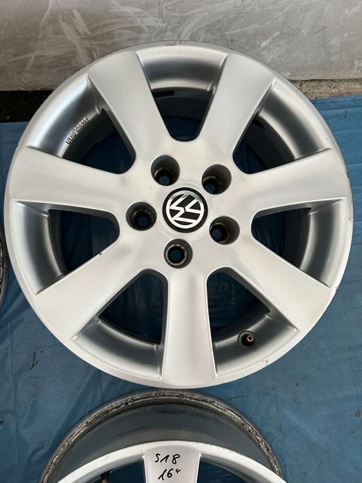 518 Felgi Aluminiowe Volkswagen R 16 5x112
