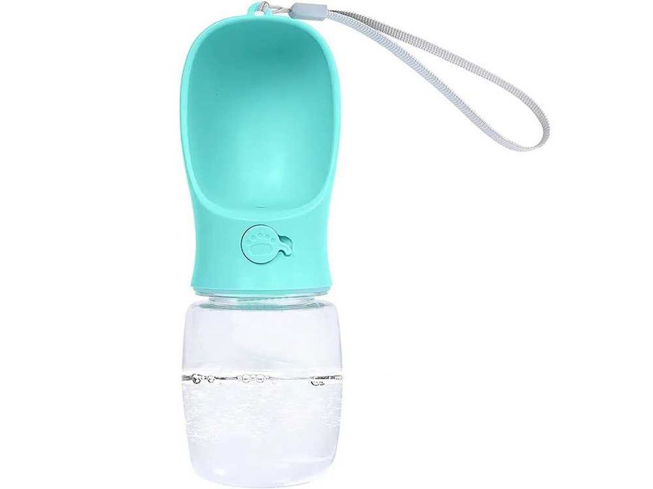 Butelka miska na wodę przenośna poidło psa na spacer turystyczna 380ml