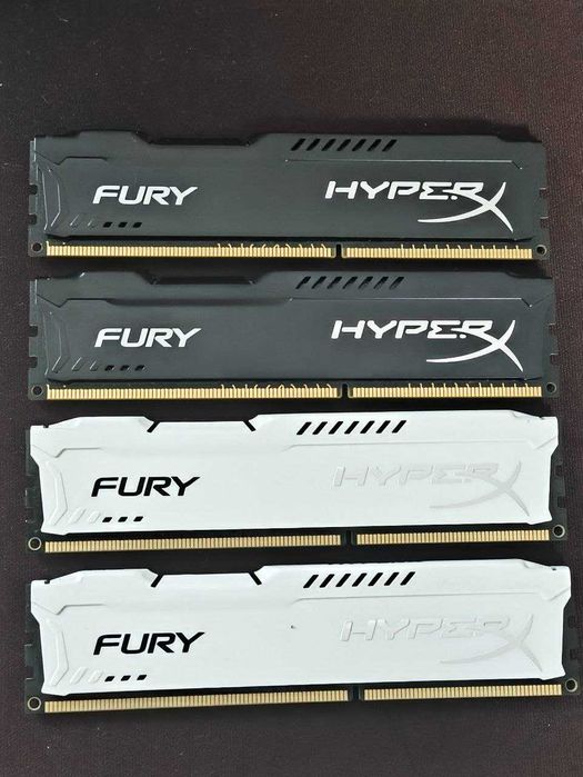 Kingston HyperX Fury DDR3 16GB (4x4) 1866MHz