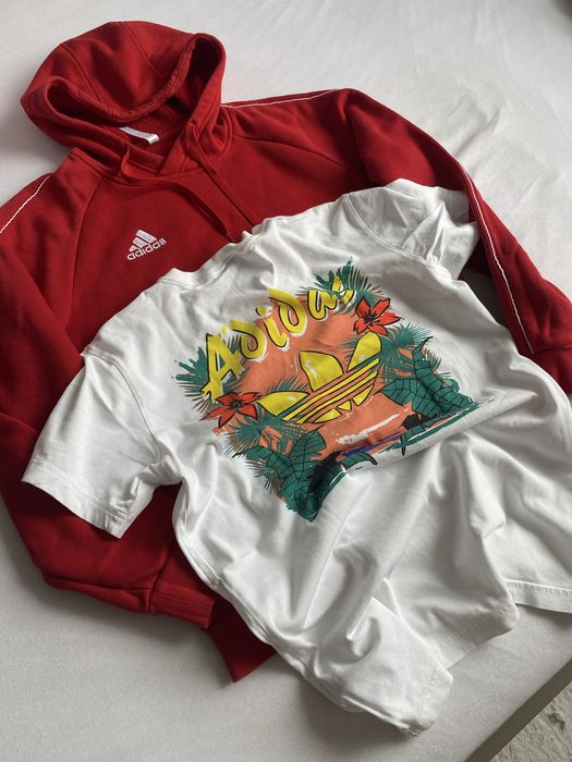 Bluza z podkoszulkiem adidas