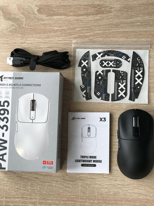 Attack Shark X3 НОВА ігрова мишка миша бездротова 26000DPI безпровідна