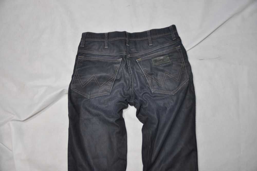 WRANGLER TEXAS M 84cm 32/34 męskie spodnie jeansowe stretch straight s1v