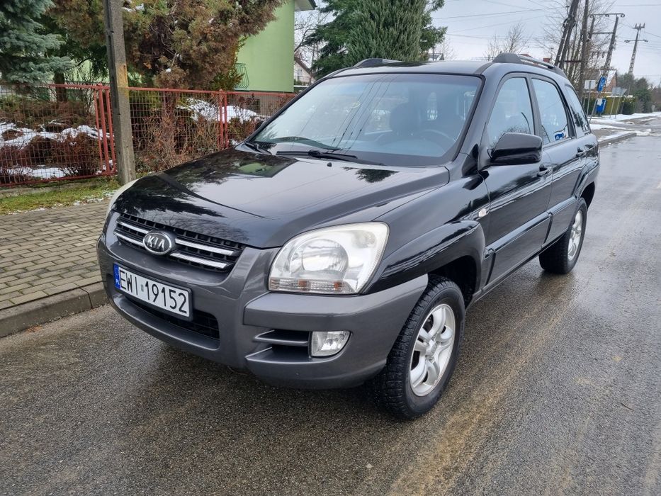 Kia Sportage 2.0 Benzyna 2007 • 221 tys. km • Serwisowana • Hak