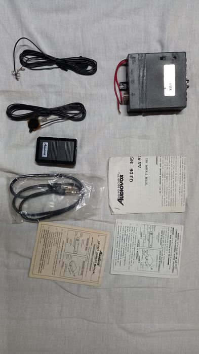 Alarme Audiovox AA9127 E Buzinas para alarme 12V