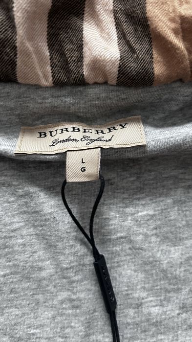 Burberry zip hoodie