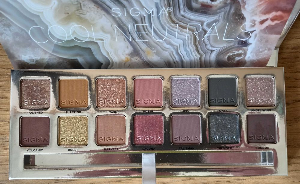 Sigma Cool Neutrals paleta cieni