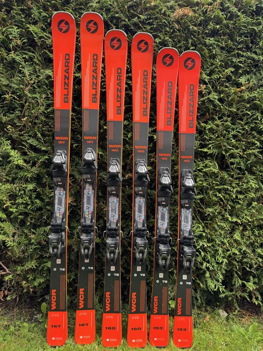 Лыжи горные БУ BLIZZARD WCR 2025 (153, 160, 167 cm)