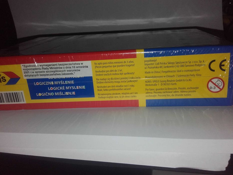 Gra 'Logiczne myślenie' dla dzieci i dorosłych