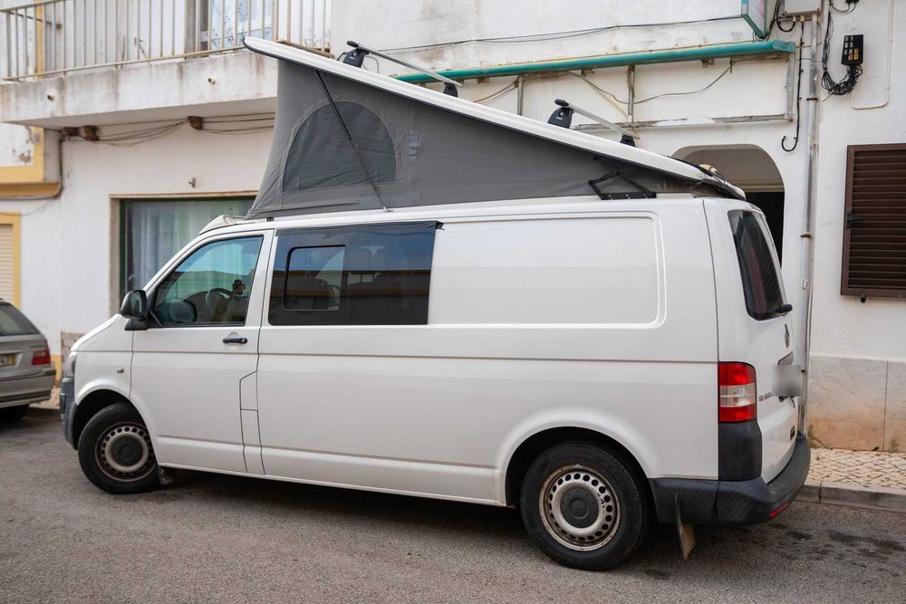 Volkswagen T5.2 Campervan 2014, teto elevável SCA 192, autocaravana M1