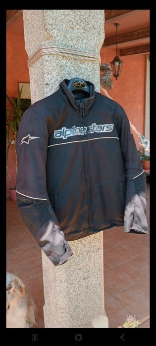 Casaco alpinestars motard com proteções em bom estado