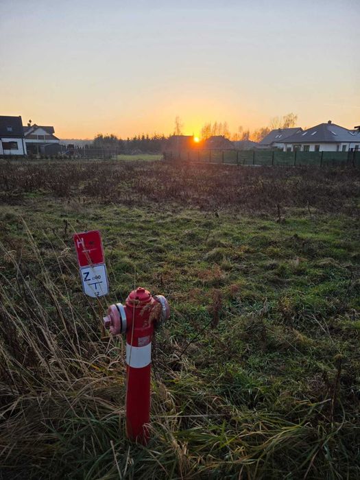 Uzbrojona działka budowlana w fajnym miejscu