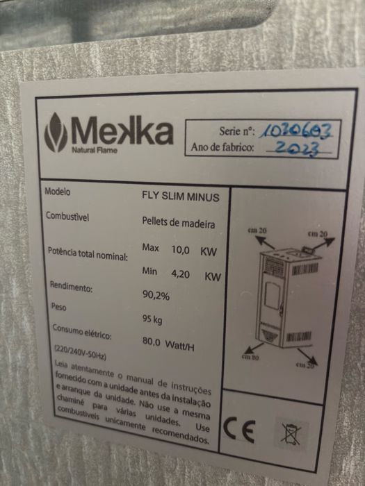 Salamandra a pallets Mekka