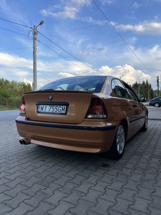 * BMW 316ti Compact LPG do 2033 • Compact • Ładny stan • Daily