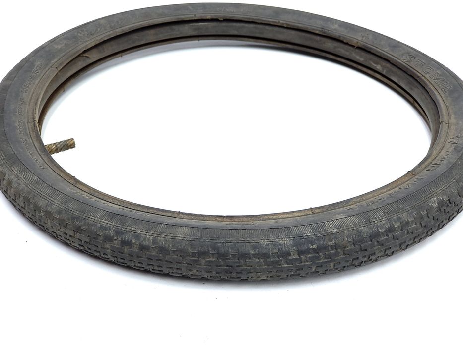 Opona Stomil Junior 14x1 3/8 cala ZZR Romet Pinio 1981 rok PRL