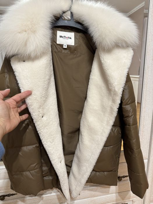 Куртка зима з натуральним хутром