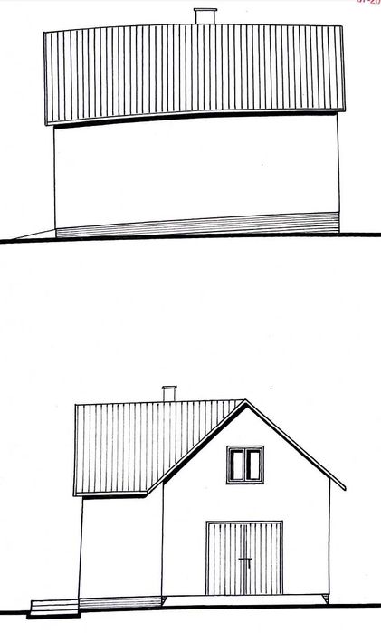 Dom w stanie surowym zamkniętym Stare Bosewo Długosiodło Wyszków