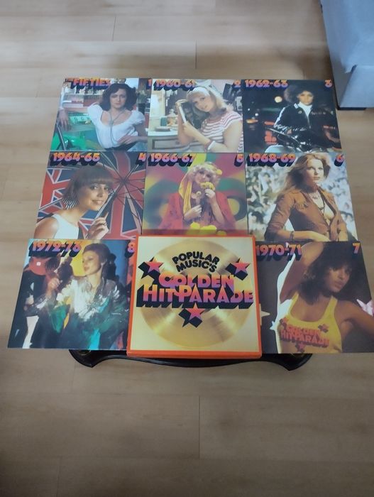 Discos de vinil várias coletâneas