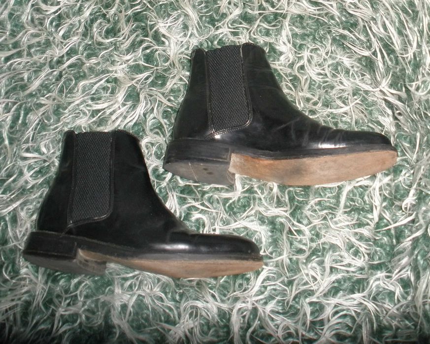 Buty czarne sztyblety męskie firmy Next rozm. 40