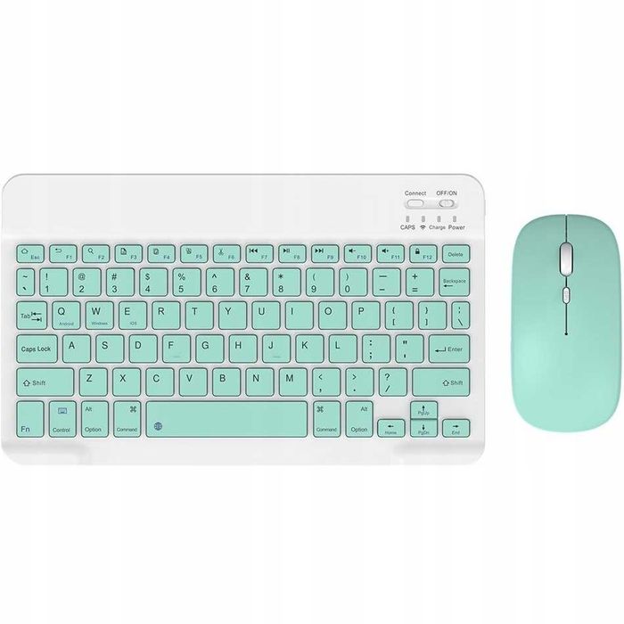 ZESTAW Klawiatura i Myszka bezprzewodowa mysz mini do laptopa TV PC