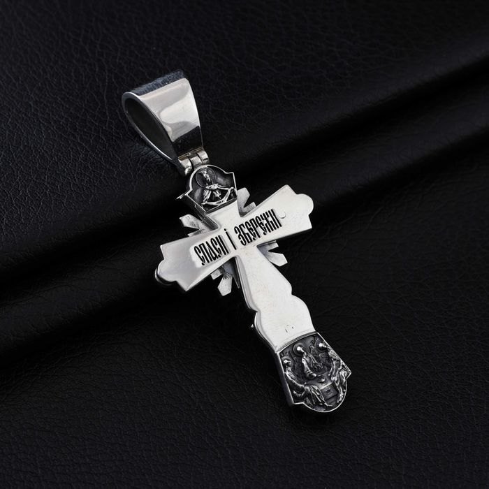 Масивний срібний хрестик ЛУЧІ вагою 28.8 грам