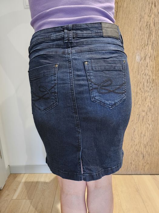 Spódnica jeansowa Esprit 38 granat