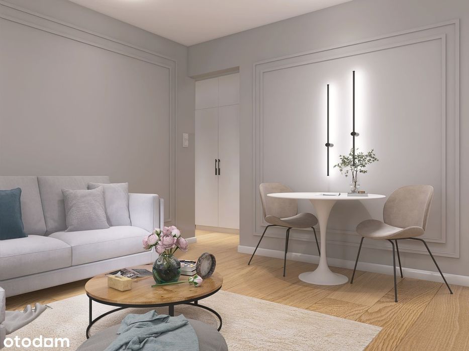 Parter, apartament, 3POK Z GARDEROBA, Po remoncie, Chopina 6